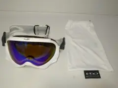 オークリー OAKLEY ゴーグル ホワイトカラー ケース付き 中古品