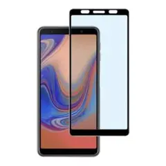 Galaxy A7 2018年 2019年 2020年 6 枠黒 ガラスK644