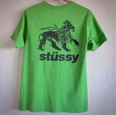【希少】OLD STUSSY / ラスタライオン / 緑 / Mサイズ