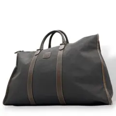 ダンヒル　ボストンバッグ　グレー　ビジネスバッグ　A4収納　dunhill　X