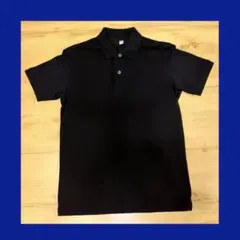 UNIQLO ユニクロ　ポロシャツ　ブラック　S