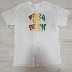初期【WANIMA】Pizza of death ラスタカラープリントTシャツ