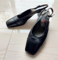 ミハマ 横浜元町MIHAMAのバックストラップ23cm 黒地