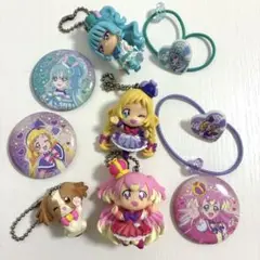 わんだふるぷりきゅあ　わんぷり　マスコット　ヘアゴム　缶ミラー　まとめ売り