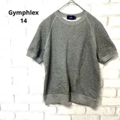 GP Gymphlex 無地　半袖　スウェット　Tシャツ　グレー　刺繍