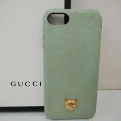 KX3 グッチ 極美品 iPhone7/8/SE2用ケース リネアキャット