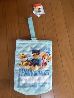 【新品】パウパトロール シューズバッグ 上履き入れ