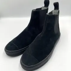 美品✨コンバース　サイドゴアブーツ　オールブラック　クップロゴ　22.5cm