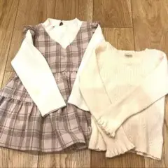 petit main 女の子110㎝セーター　二着まとめ売り♡