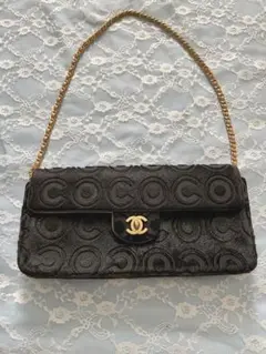 正規品 ★レア★chanel シャネル ハラコ バッグ チェーン ショルダー