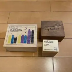 DOWNTOWN（ダウンタウン）、Number、アルファベット　3点セット