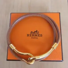 HERMES レザーブレスレット&チョーカー