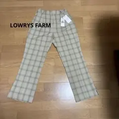 新品LOWRYS FARM スリットパンツ　Mサイズ