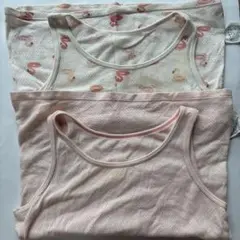 コットンメッシュタンクトップ　110