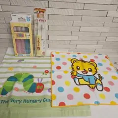 こどもハピカ・パンどろぼう&スヌーピー歯ブラシセット&はらぺこ青むしタオル