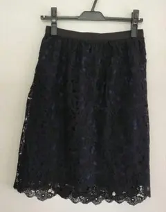 ANAYI 黒レーススカート