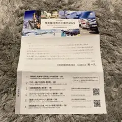 日本駐車場開発 株主優待券