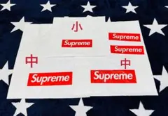 Supreme ショッパー ホワイト ステッカー