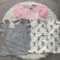 新品未使用　プティマイン Tシャツ３点