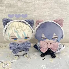 にじぱぺ用ぬい服 ヘッドドレス×リボン