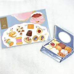 紙博 アラカル堂 フレークシール & クッキー缶 カード まとめ売り