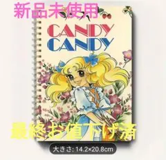 【新品未使用】キャンディキャンディ スパイラルノート