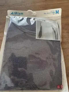 AIRism Mサイズ Blue 半袖 カットソー 新品 エアリズム
