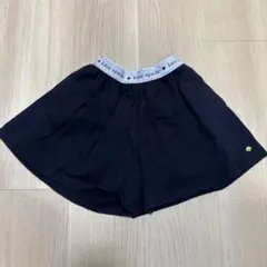 kate spade 黒 ハーフパンツ
