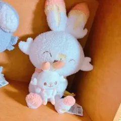 ヒバニー　ぬいぐるみ　ポケピース