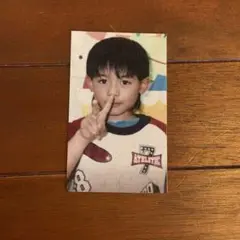 9bic 黒澤胤也　幼少期トレカ