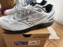 新品　Mizuno Cyclone Speed 26.0 ホワイト/ブラック
