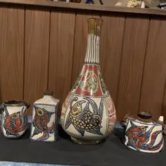 沖縄のかぜ　壺屋焼　新垣勲　先生作 沖縄のかぜ 壺屋焼 新垣勲 先生作 - メルカリ