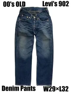 Levi's 902 リーバイス ボタンフライ シンチバック　ワイド　W29