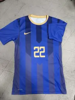 Nike Tシャツ 青紫 ストライプ 22 UTCHII