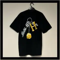 HUF 鍵とサイコロのグラフィックTシャツ 黒