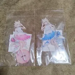 ホロライブ フワモコ アニメイト アクスタ