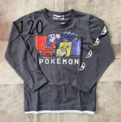 ポケットモンスター　ミライドン　コライドン　長袖　 ロンt tシャツ 120