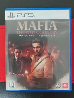 PS5 マフィア:オリジン 裏切りの祖国