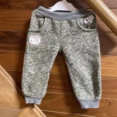 スヌーピー 子供用 パンツ ボトムズ サイズ95 裏起毛
