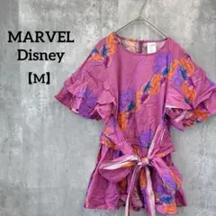 美品❣️MARVEL 【M】Disneyチュニック ぺプラム ブラックパンサー