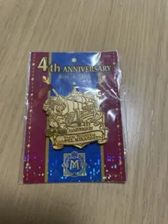 東京ディズニーシー 4周年 アニバーサリーピンバッジ（2005年）