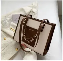 大人気 新品 未使用 ハンドバッグ ブラウン 茶色 ミニバック 肩がけ