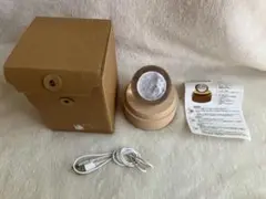 【美品】木製オルゴール クリスタルガラス製　TENGEE