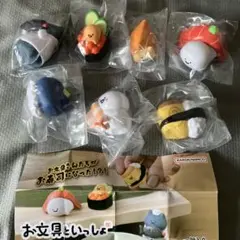 お文具といっしょマスコットフィギュア〜へいらっしゃいなのです〜７種コンプ