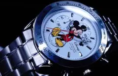 Disney限定/MICKEYミッキーマウス腕時計/スピードマスタークロノグラフ