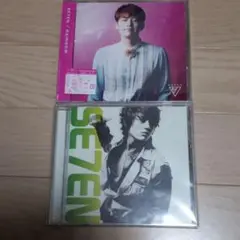 058 SE7ENシングルCD2枚セットRAINBOW/光