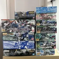ガンプラまとめ売り　ダブルオーセット　νガンダム　MG HG RG