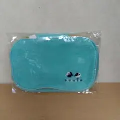値下げ♪　メッシュ物入れ 水色 未使用