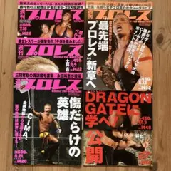 週間プロレス2008年　ドラゴンゲート６冊まとめ