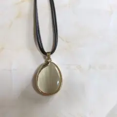 クリアペンダント ネックレス